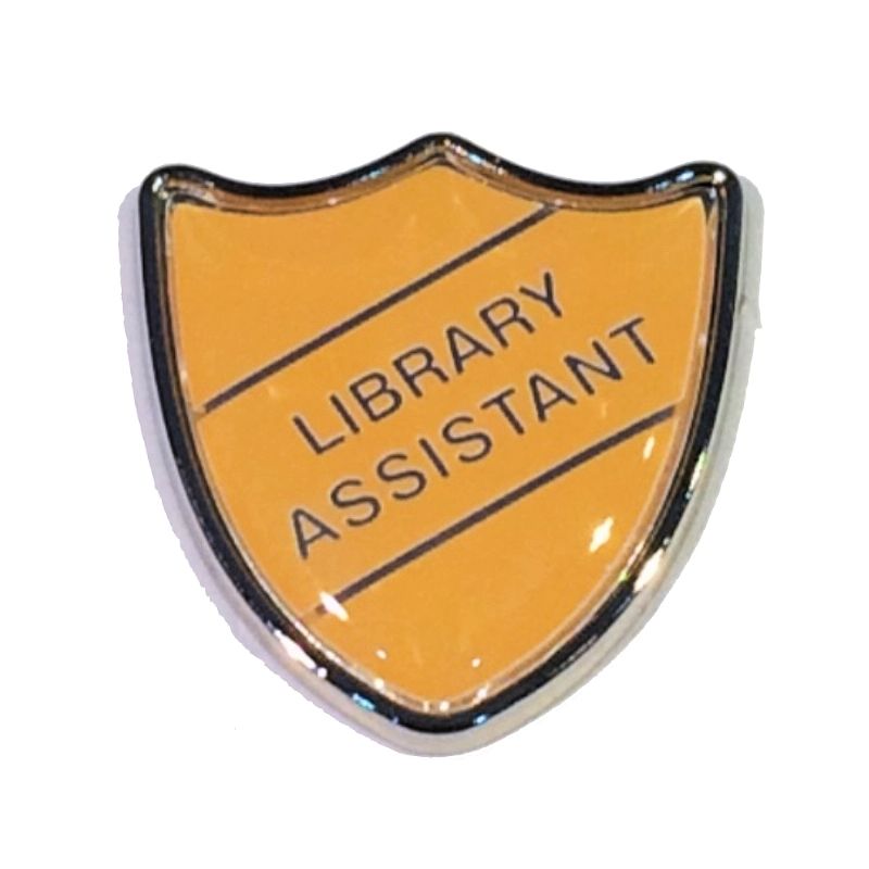 LIBRARY ASSISTANT badge